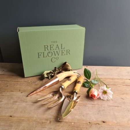 copper gardening tools