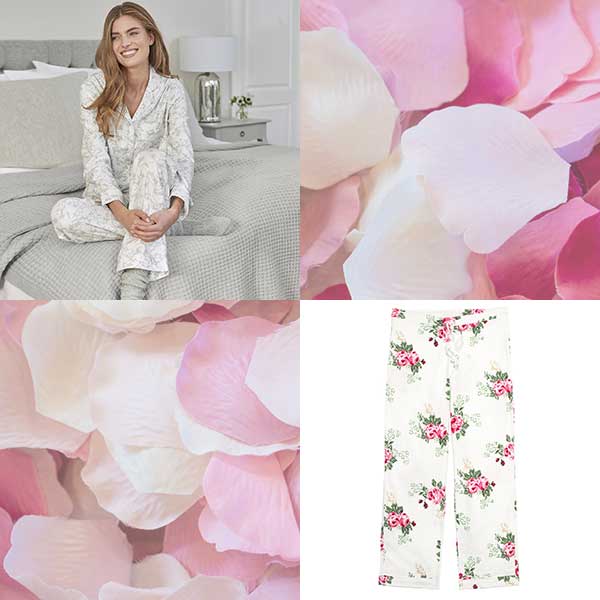 floral pajamas